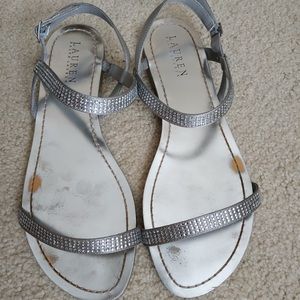 lauren ralph lauren sparkly sandals